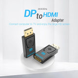 VENTION DisplayPort Male to HDMI Female Adapter Black