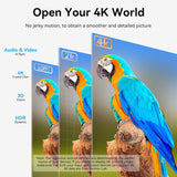 VENTION DP to HDMI 4K@60Hz Converter 0.15M Black