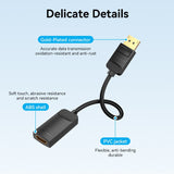VENTION DP to HDMI 4K@60Hz Converter 0.15M Black