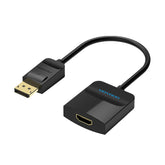 VENTION DP to HDMI Converter 0.15M Black