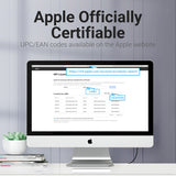 VENTION Durable Lightning cable for iPhone with Apple certification displayed on a computer screen