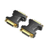 VENTION DVI (24+5) Female to Female Adapter Black