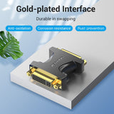 VENTION DVI (24+5) Female to Female Adapter Black