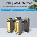 VENTION DVI Male to Female Adapter Black