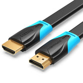 VENTION Flat HDMI Cable with Gold-Plated Connectors for High-Speed Data Transfer