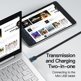 VENTION flat USB to mini cable for data transmission and charging between devices