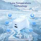 VENTION 2 Port USB GaN Charger 30W for Fast Charging