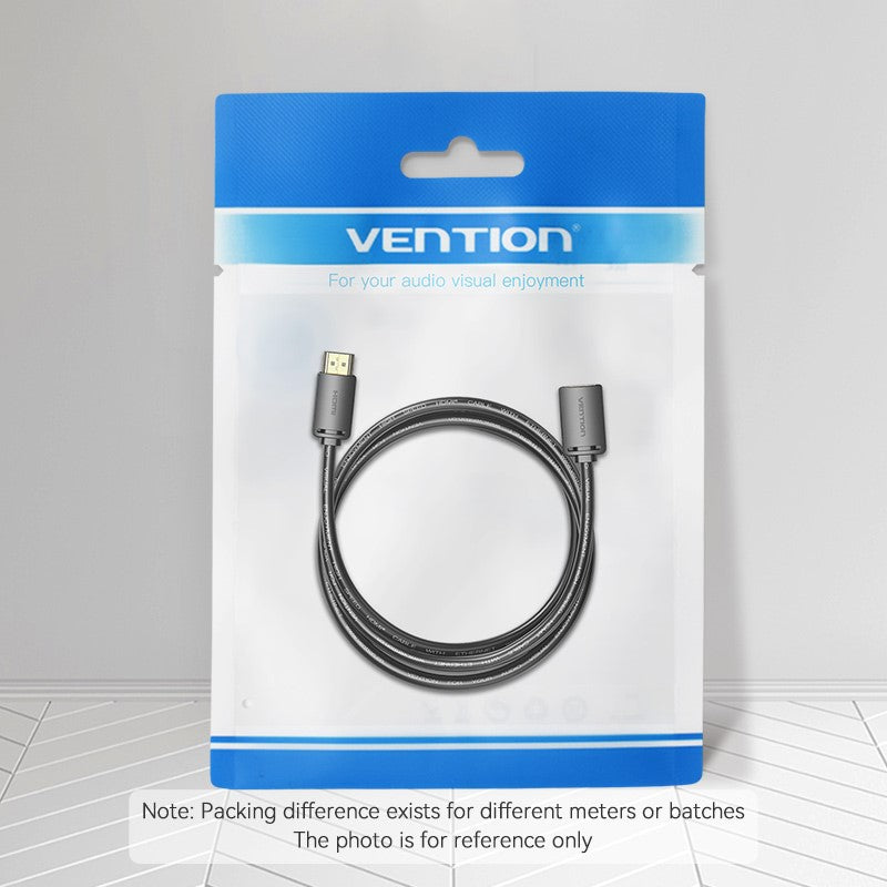 VENTION HDMI 4K extension cable in package, ideal for connecting devices with high-definition video