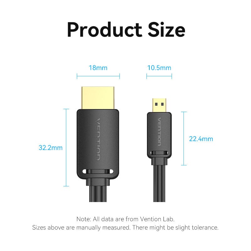 VENTION Micro HDMI Cable