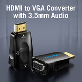 VENTION HDMI to VGA Converter with 3.5MM Audio