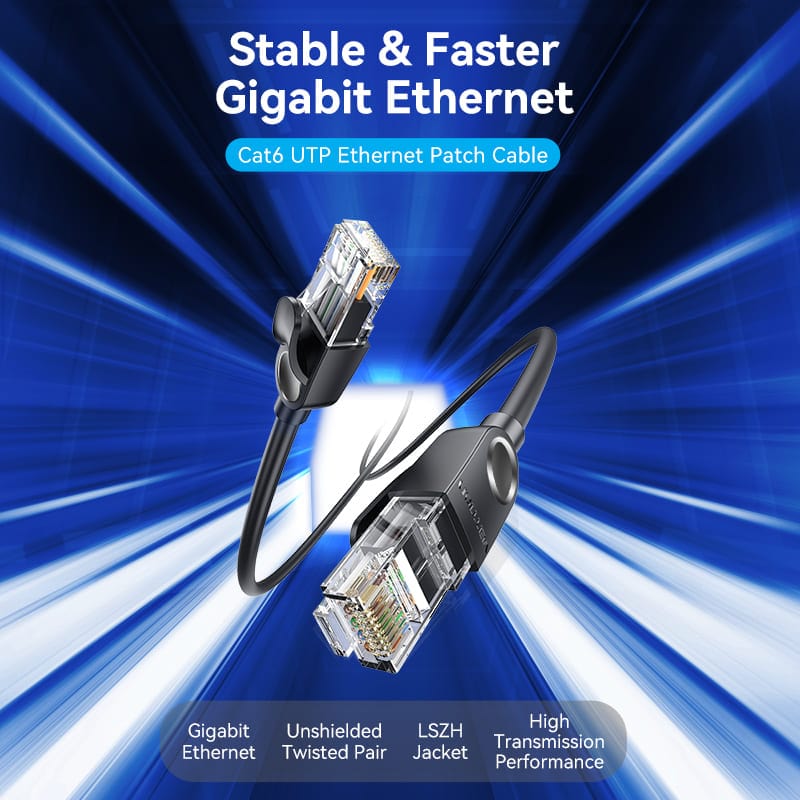 VENTION LSZH Cat 6 Ethernet Cable - High-Speed Connectivity