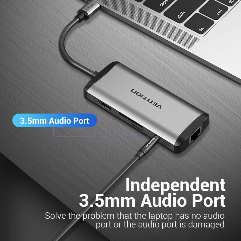 VENTION 9-in-1 USB-C Docking Station