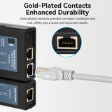 VENTION RJ45 RJ11 Ethernet Cable Tester, Auto-Test Function, Dual Power Modes
