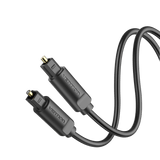 Vention optical fiber audio cable with high-quality connectors for clear audio transmission