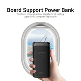 Power Bank 10000mAh(M/C-A/A)10W Black