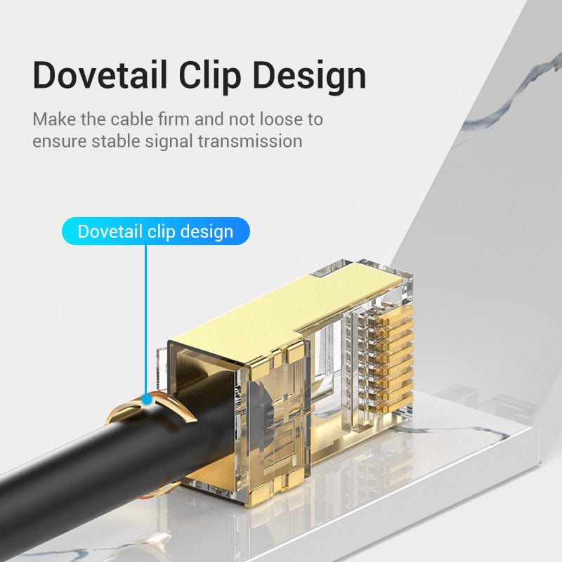 VENTION Cat 7 Shielded RJ45 Modular Plug
