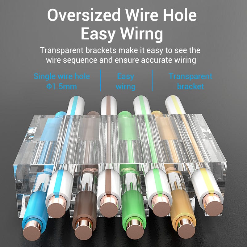 VENTION Cat 7 Shielded RJ45 Modular Plug