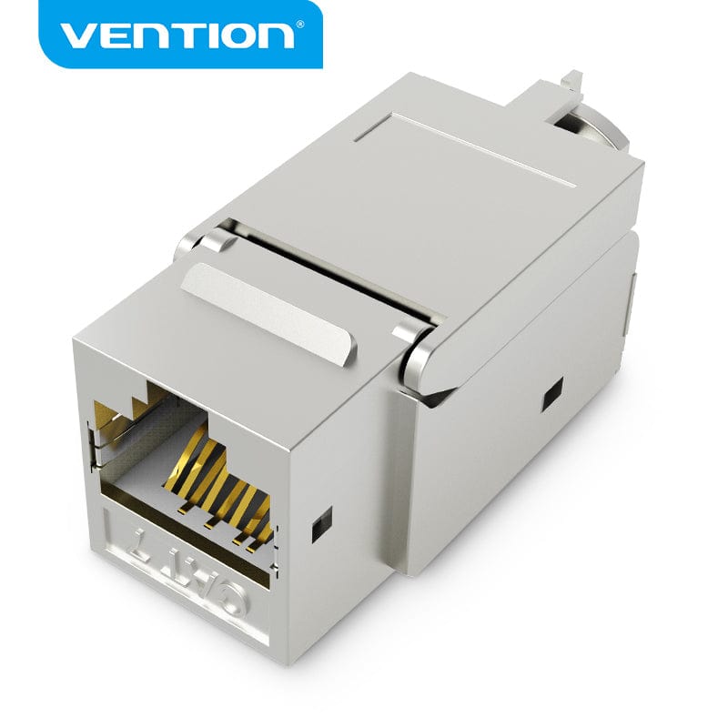 Vention RJ45 modular plug for LAN cable Cat 7 with gold-plated contact pins for optimal connectivity