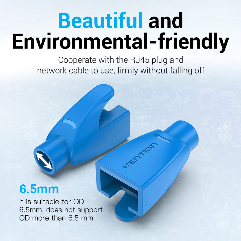 VENTION RJ45 Strain Relief Boots Durable Ethernet Plug Covers for Networks