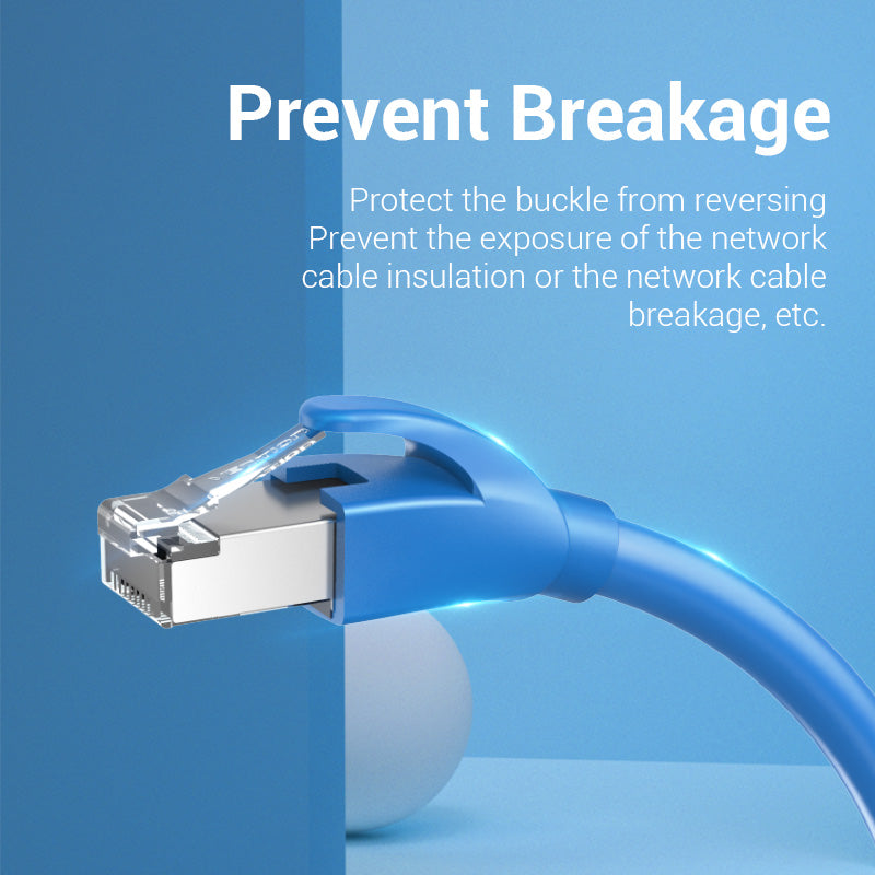 VENTION RJ45 Strain Relief Boots Durable Ethernet Plug Covers for Networks