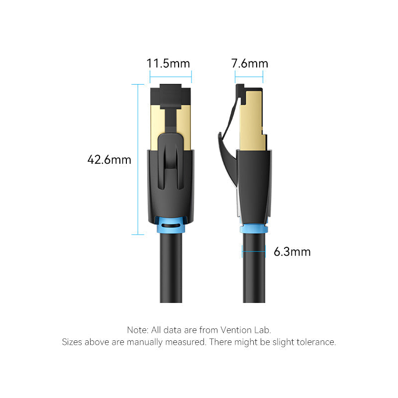 VENTION SFTP Cat 8 Ethernet Cable for High-Speed Internet