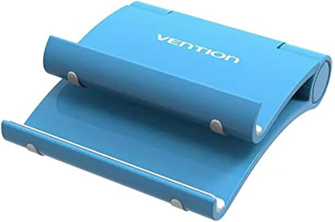 VENTION smartphone holder for desk in blue, designed for convenient phone viewing and hands-free use