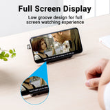 VENTION smartphone holder for desk with low groove design for full screen viewing experience