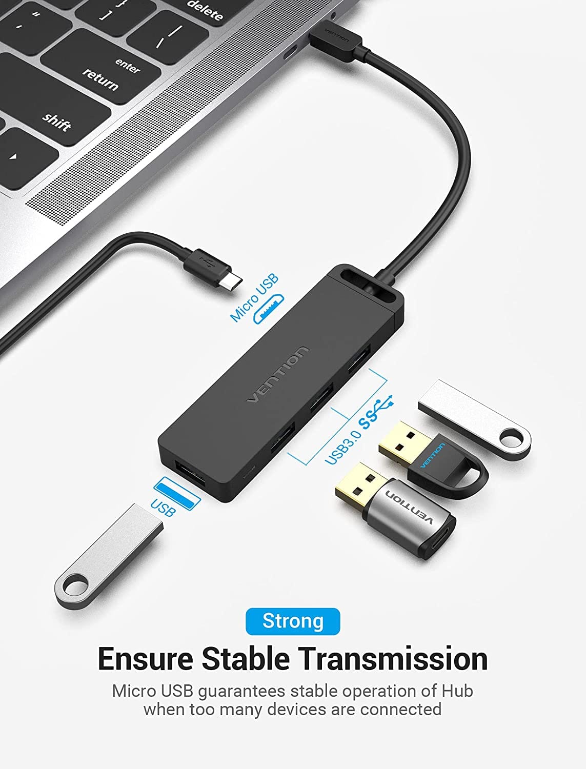 VENTION 5-in-1 USB-C Hub