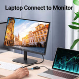 VENTION Type-C to HDMI Adapter 0.15M Black ABS Type