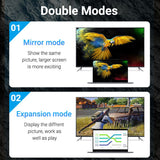 VENTION Type-C to HDMI Adapter 0.15M Black ABS Type