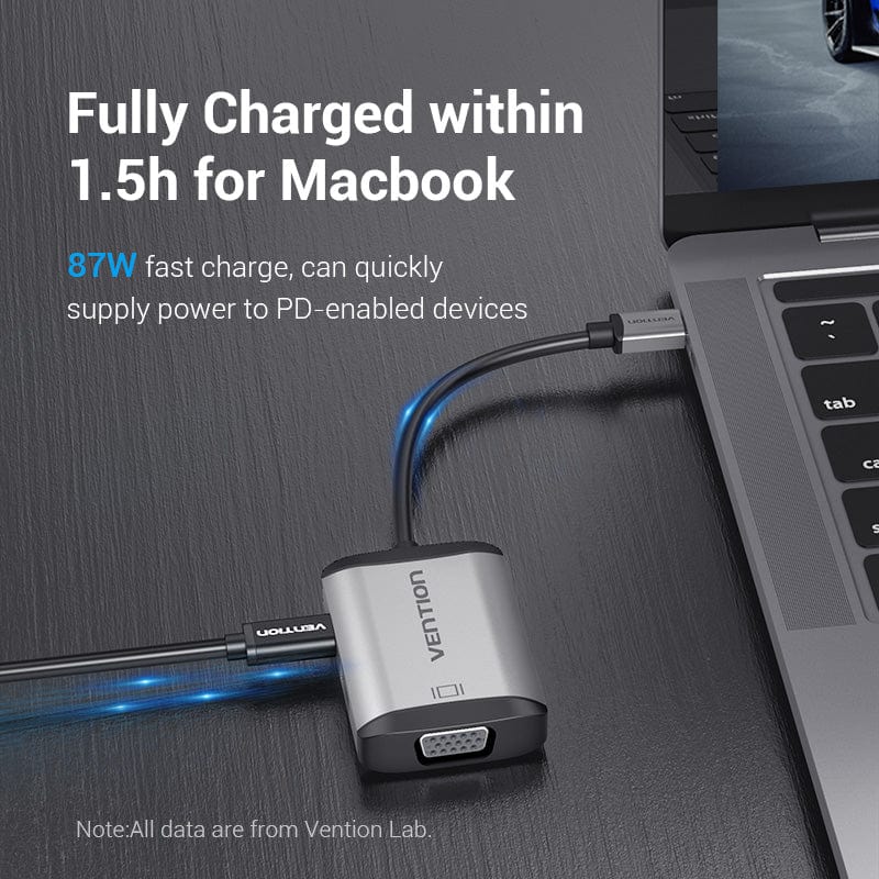 VENTION 4-in-1 USB-C Docking Station