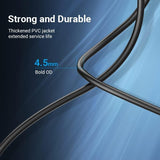 VENTION USB A printer cable with a thickened PVC jacket and 4.5mm diameter for durability
