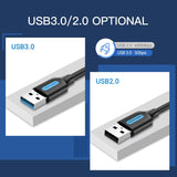 Vention USB 3.0 and USB 2.0 Cables for Fast Data Transfer and Connectivity Options