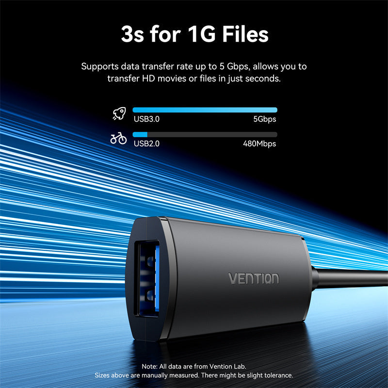 VENTION USB 3.0 Active Extension Cable 5Gbps SuperSpeed
