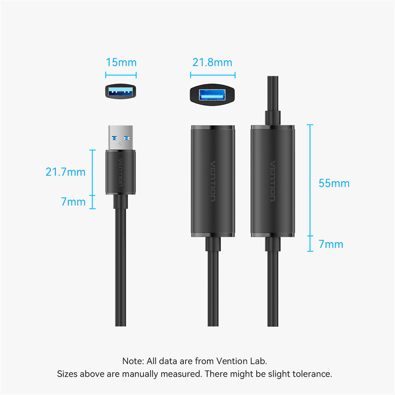 VENTION USB 3.0 Active Extension Cable 5Gbps SuperSpeed