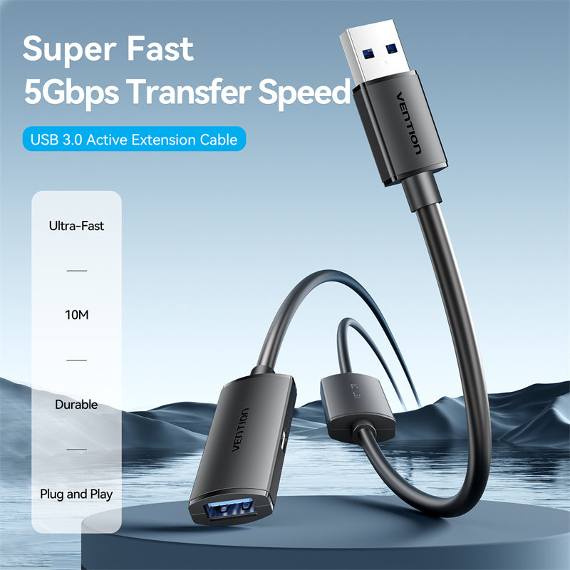VENTION USB 3.0 Active Extension Cable 5Gbps SuperSpeed