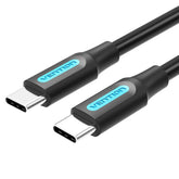 VENTION USB C Male to Male Cable with Durable Design for Data Transfer and Charging