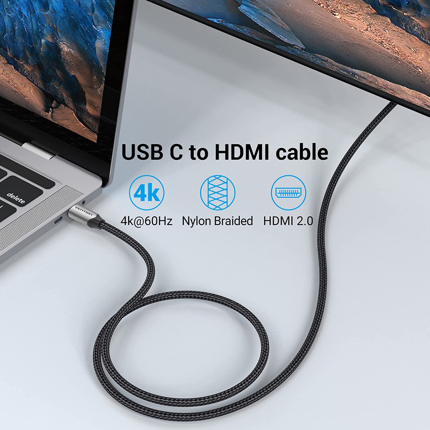 VENTION USB-C To HDMI Cable