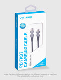 VENTION USB 2.0 C to Lightning Cable Aluminum Alloy Type