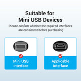 VENTION USB C to Mini-B Cable - High-Quality Data Transfer