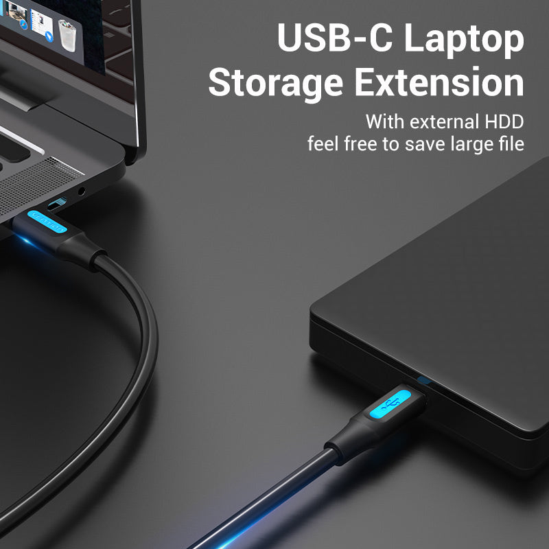 VENTION USB C to Mini-B Cable - High-Quality Data Transfer