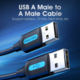 VENTION USB extension cable USB 2.0 for connecting devices like TVs and hard drives