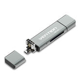 VENTION USB2.0 Multi-function Card Reader Gray