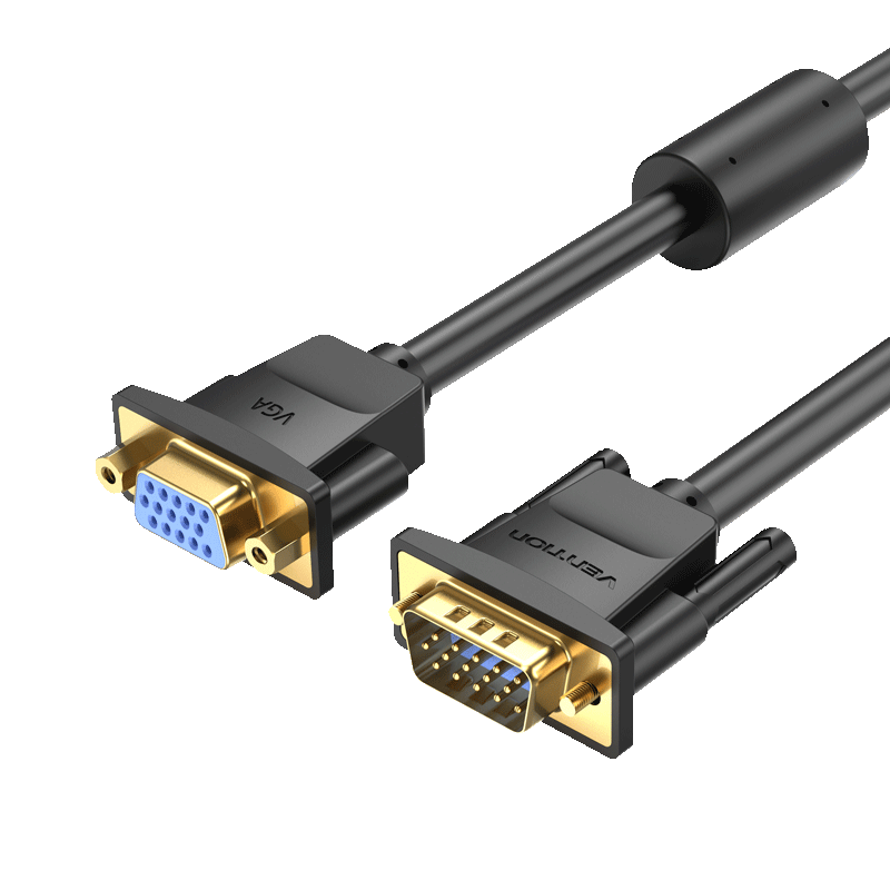 VENTION VGA extension cable with durable connectors for extending VGA connections