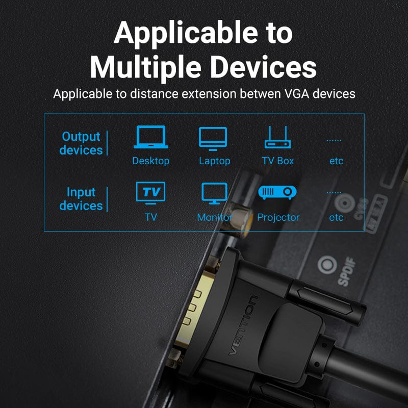 VENTION VGA Extension Cable