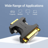 VENTION VGA Male to DVI Female Adapter Black