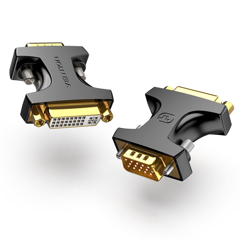 VENTION VGA Male to DVI Female Adapter Black