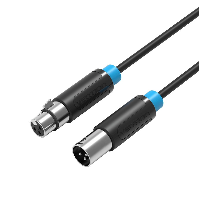 VENTION XLR audio extension cable with durable connections for professional sound quality