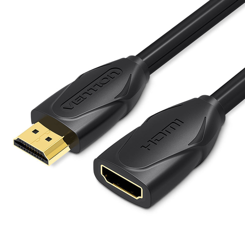 VENTION HDMI Extension Cable with 4K Support and Gold-Plated Connectors