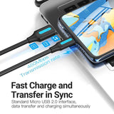 VENTION USB 2.0 Cable A Male to Micro-B Male PVC